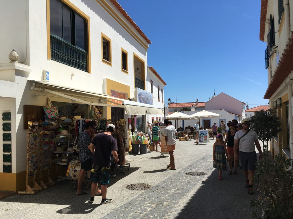Main Street Milfontes Portugal