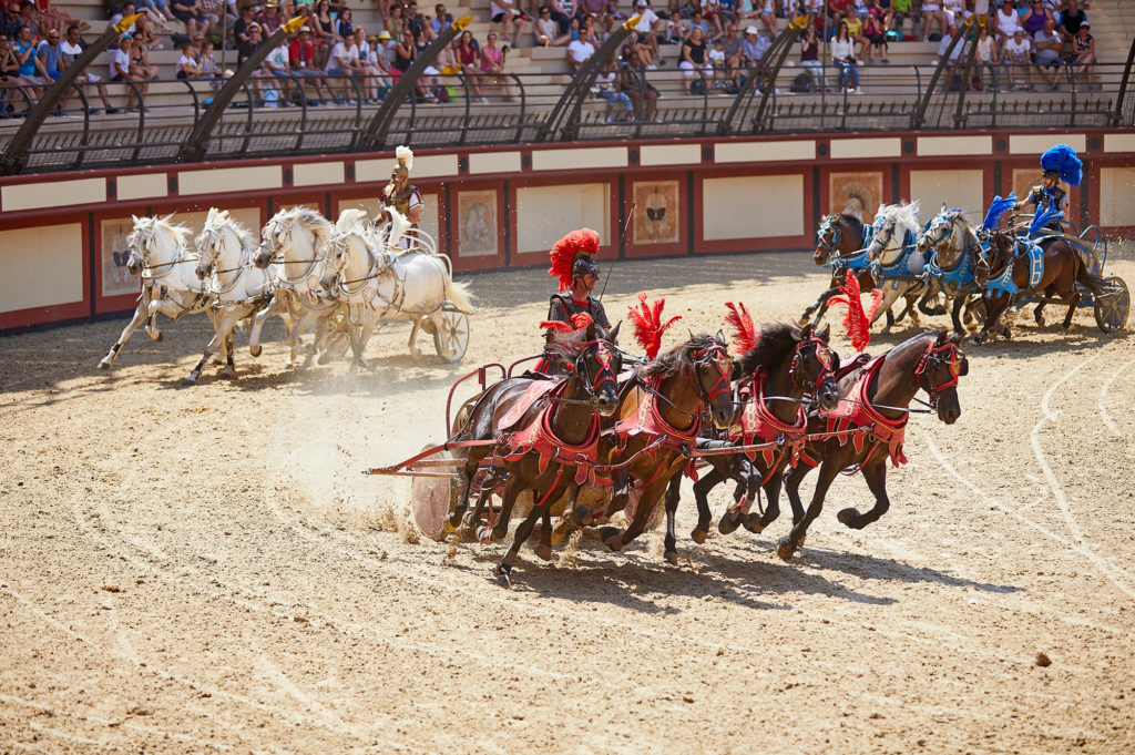 The Chariot Race at the Puy du Fou