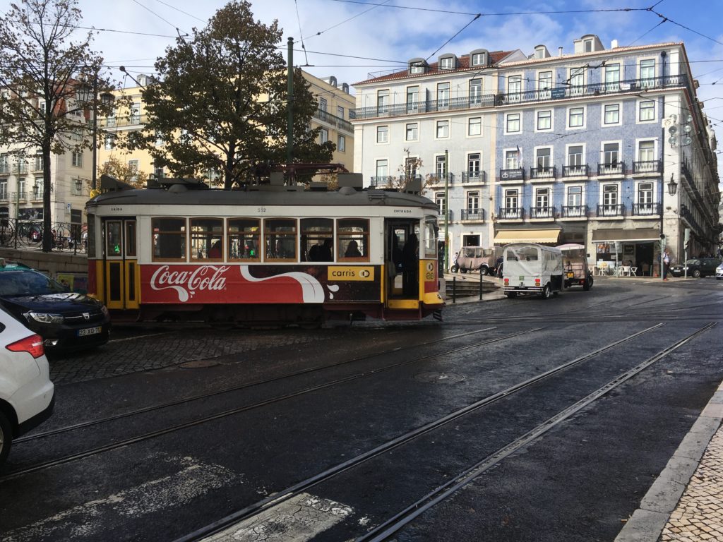 Tram in Lisbon Madrid
