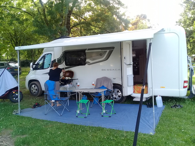 Motorhome Camping Moissac France