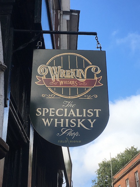 Wrekin Whisky Sign